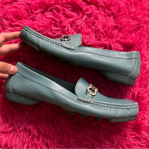 Salvatore Ferragamo Women’s Leather Loafers - Picture 6 of 11
